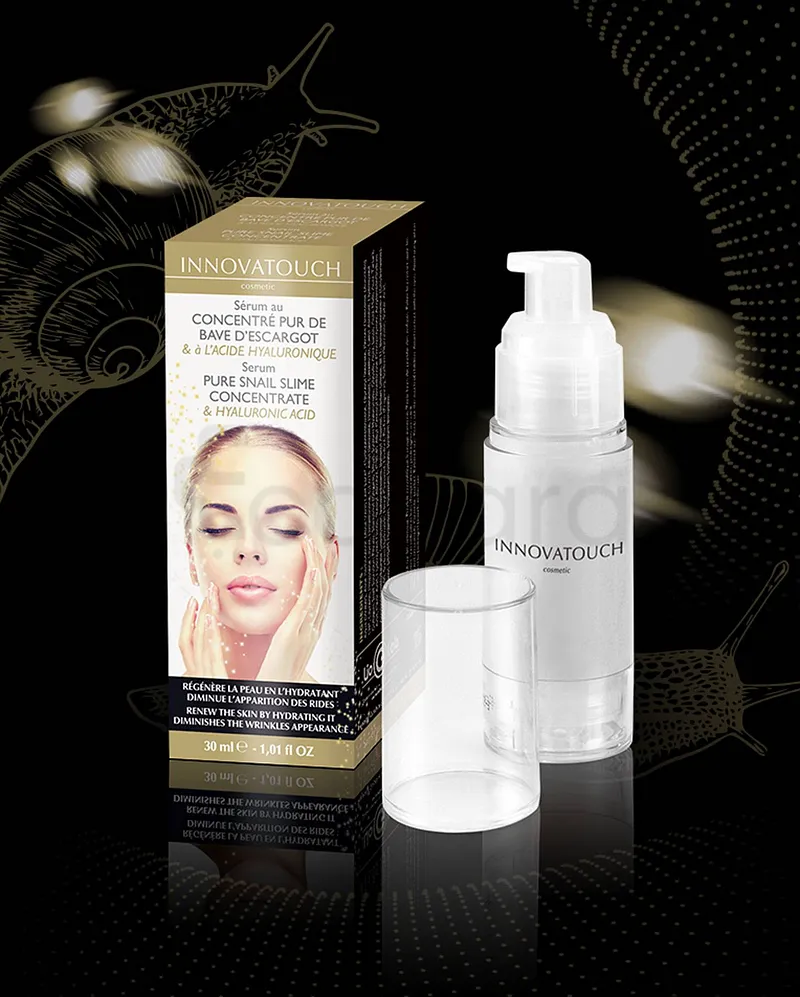 INNOVATOUCH SERUM VISAGE CONCENTRE PUR DE BAVE D'ESCARGOT ET D'ACIDE HYALURONIQUE 30ML