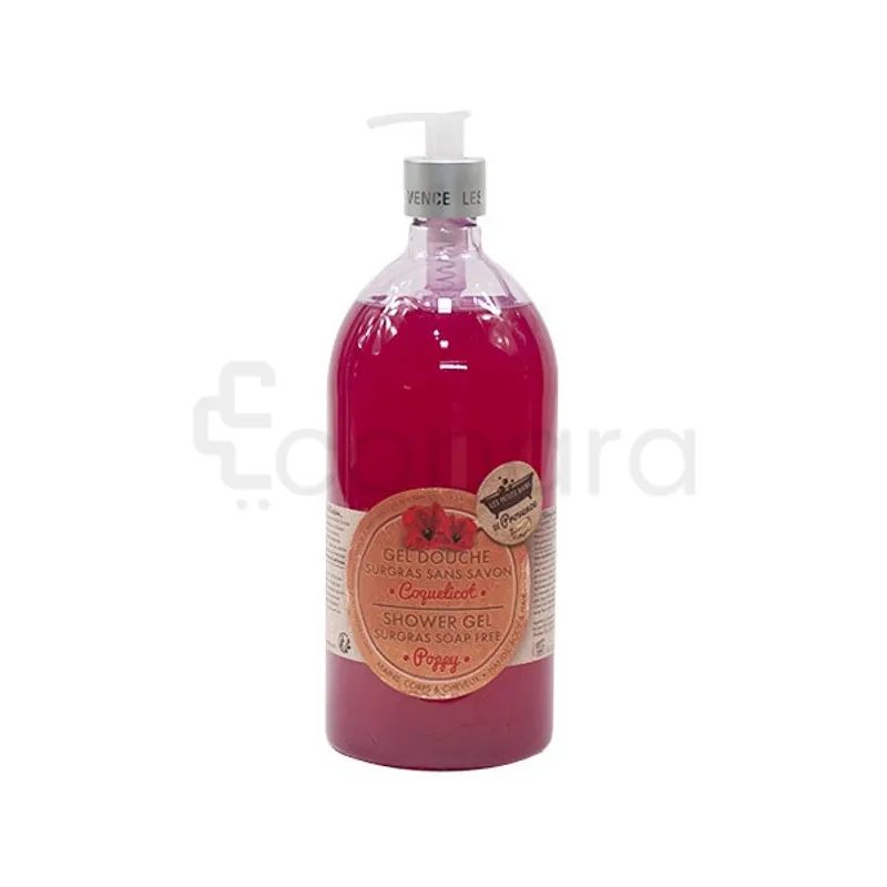 LES PETITS BAINS DE PROVENCE GEL DOUCHE SANS SAVON COQUELICOT 1L
