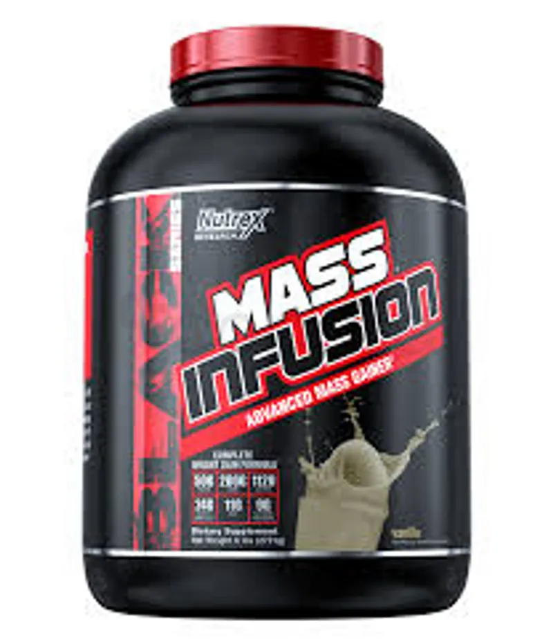 NUTREX MASS INFUSION VANILLA 2.721KG