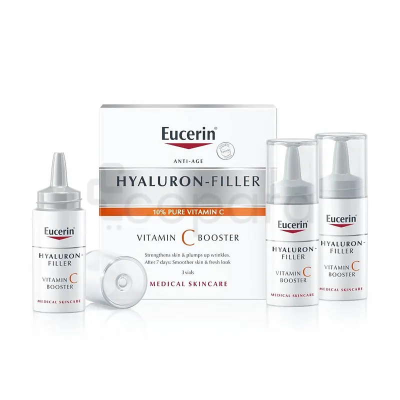 EUCERIN HYALURON FILLER VITAMINE C BOOSTER 8ML BOITE DE 3