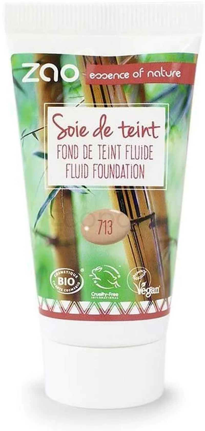 ZAO RECHARGE SOIE DE TEINT NUMERO 713