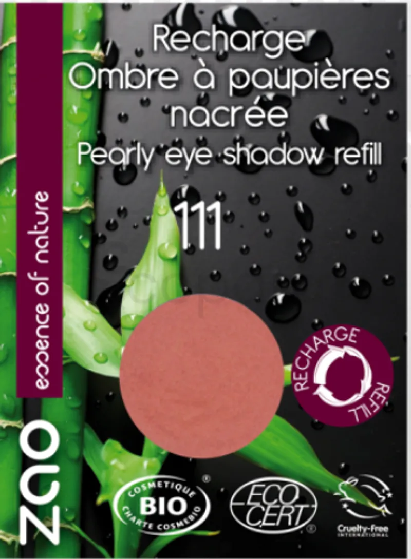 ZAO RECHARGE PEARLY EYESHADOW NUMERO 111
