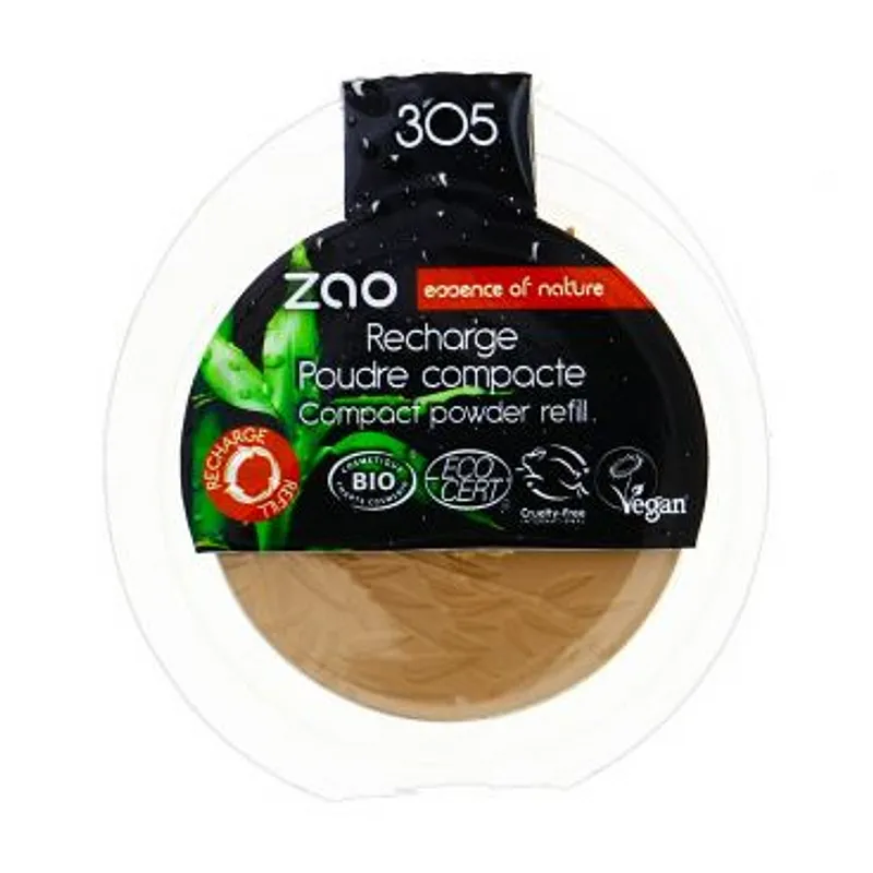 ZAO RECHARGE TERRE CUITE MINERALE NUMERO 305