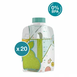 BABYMOOV FOODII POUCHES BOITE DE 20 REFERENCE A004614