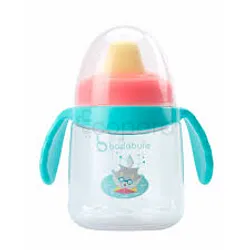 BADABULLE TASSE ANTI-GOUTTE ANTI-DROP CUP WITH BEAK SQUIRREL REFERENCE B005003