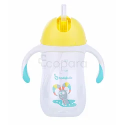 BADABULLE TASSE A PAILLE STRAW ANTI DROP CUP CHAMOIS REFERENCE B005004