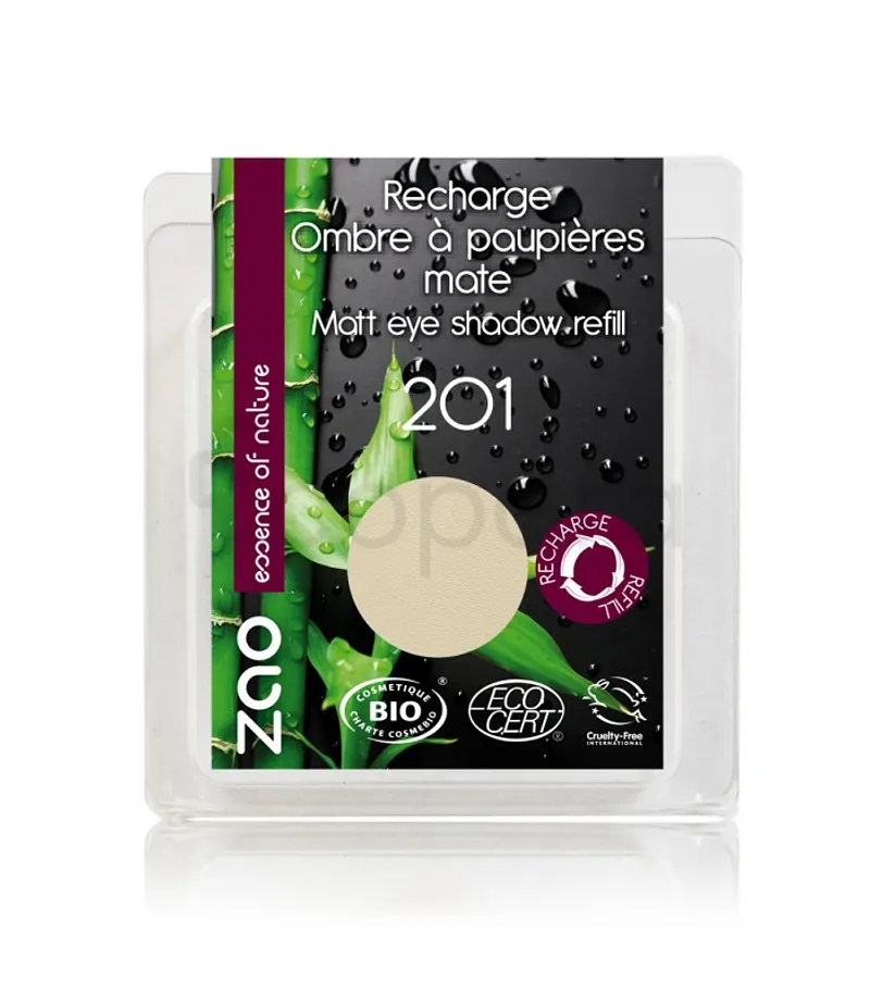 ZAO RECHARGE MATT EYESHADOW NUMERO 201