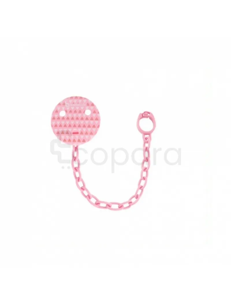 BADABULLE SOOTHER HOLDER GIRL TRIANGLES REFERENCE B011407
