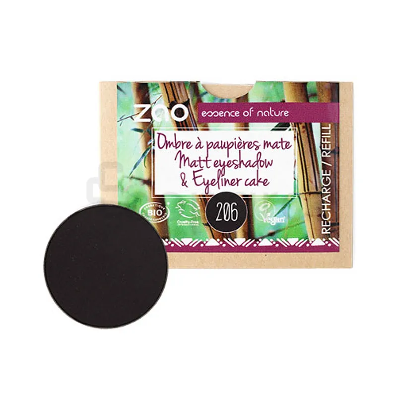 ZAO RECHARGE MATT EYESHADOW NUMERO 206