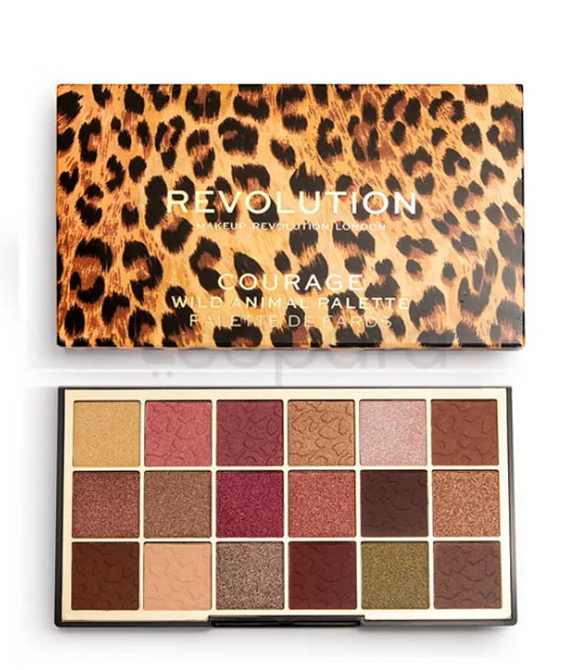REVOLUTION COURAGE PALETTE DE MAQUILLAGE WILD ANIMAL REFERENCE 1127660