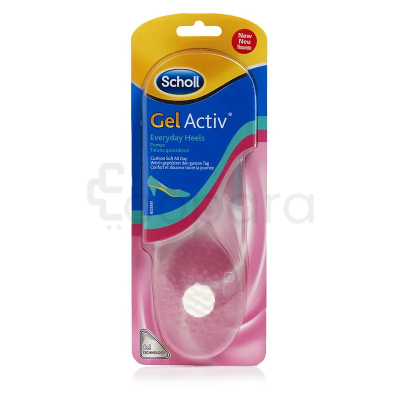 SCHOLL SEMILLE GEL ACTIVE TALONS QUOTIDIEN BOITE DE 2
