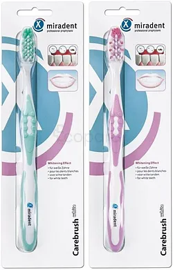 MIRADENT BROSSE A DENTS CAREBRUSH WHITE MEDIUM