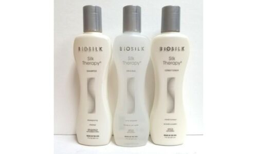 BIOSILK PACK SILK THERAPY SHAMPOOING 400ML + SILK THERAPY 400ML + SILK THERAPY CONDITIONNEUR 400ML