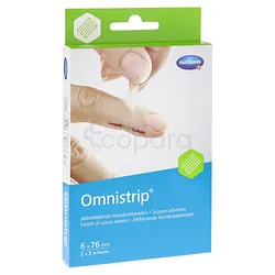 HARTMANN OMNISTRIP 6*76MM BOITE DE 2 REFERENCE 540020