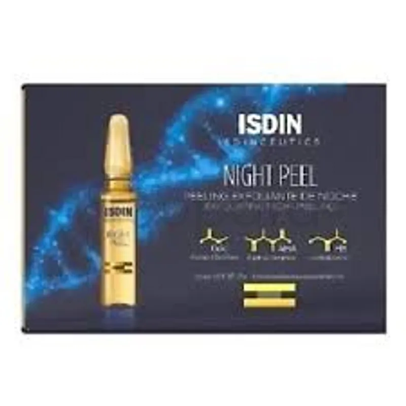 ISDIN NIGHT PEEL BOITE DE 10 AMPOULES