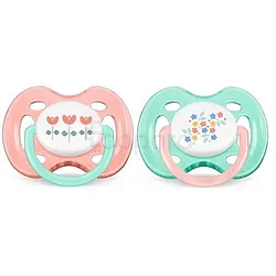 AVENT SUCETTES FREEFLOW 0-6MOIS FILLE REFERENCE SCF172/02