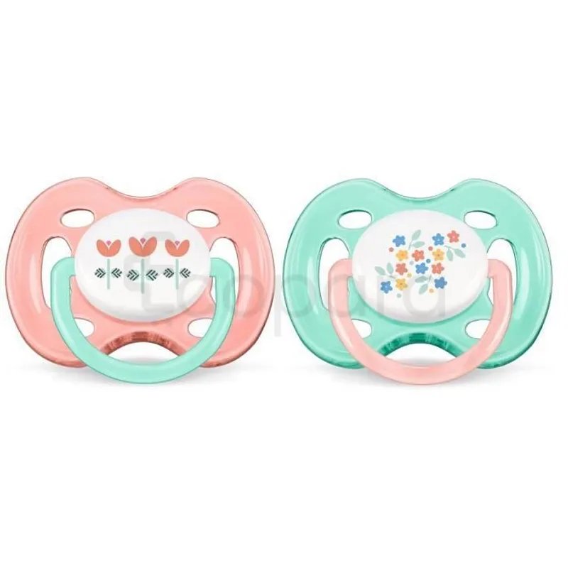AVENT SUCETTES FREEFLOW 0-6MOIS FILLE REFERENCE SCF172/02