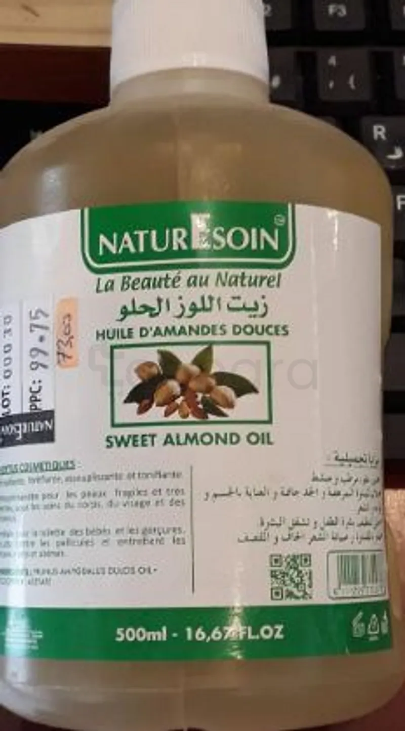 NATURESOIN HUILE D'AMANDE DOUCE 500ML