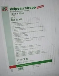 LOHMANN ET RAUSCHER LR VELPEAU STRAPP 10CM*2.5M BANDE DE COMPRESSION ELASTQUE REFERENCE 30979