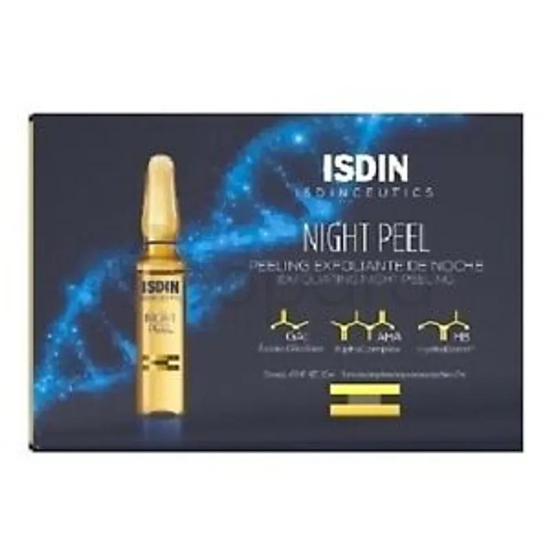 ISDIN NIGHT PEEL BOITE DE 30 AMPOULES