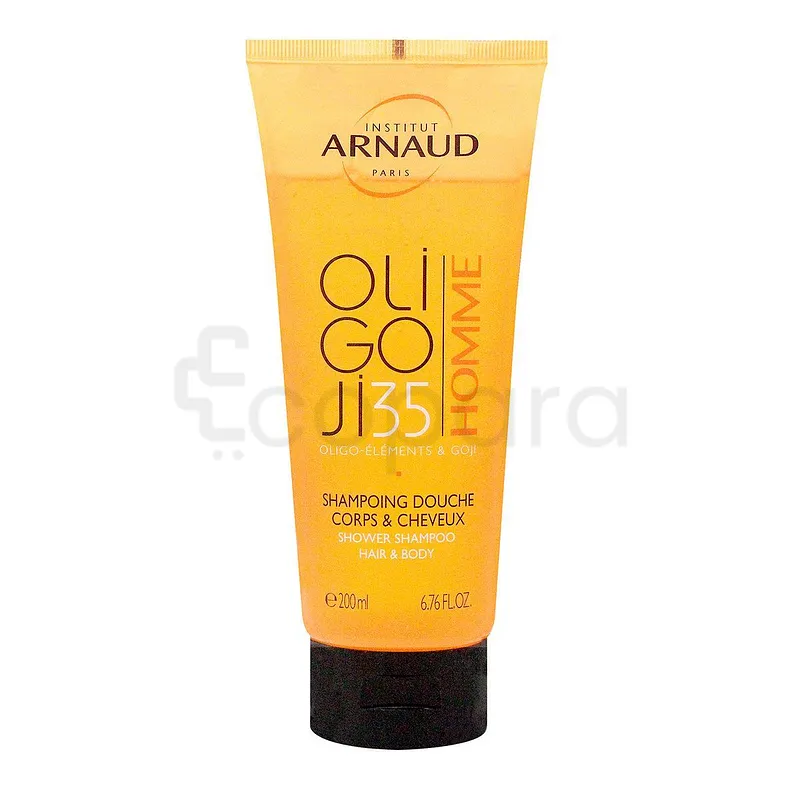 ARNAUD PARIS OLIGOJI 35 HOMME SHAMPOOING DOUCHE CORPS ET CHEVEUX 200ML