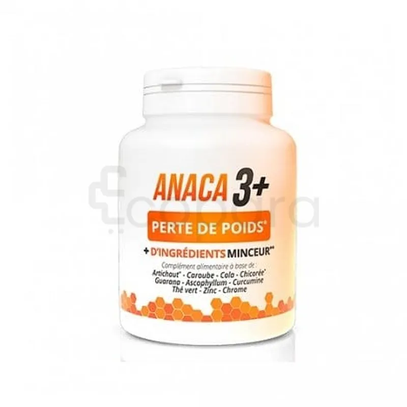 ANACA 3 + PERTE DE POIDS BOITE DE 120 GÉLULES