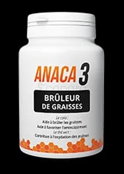 ANACA 3 BRÛLEUR DE GRAISSES BOITE DE 120 GÉLULES
