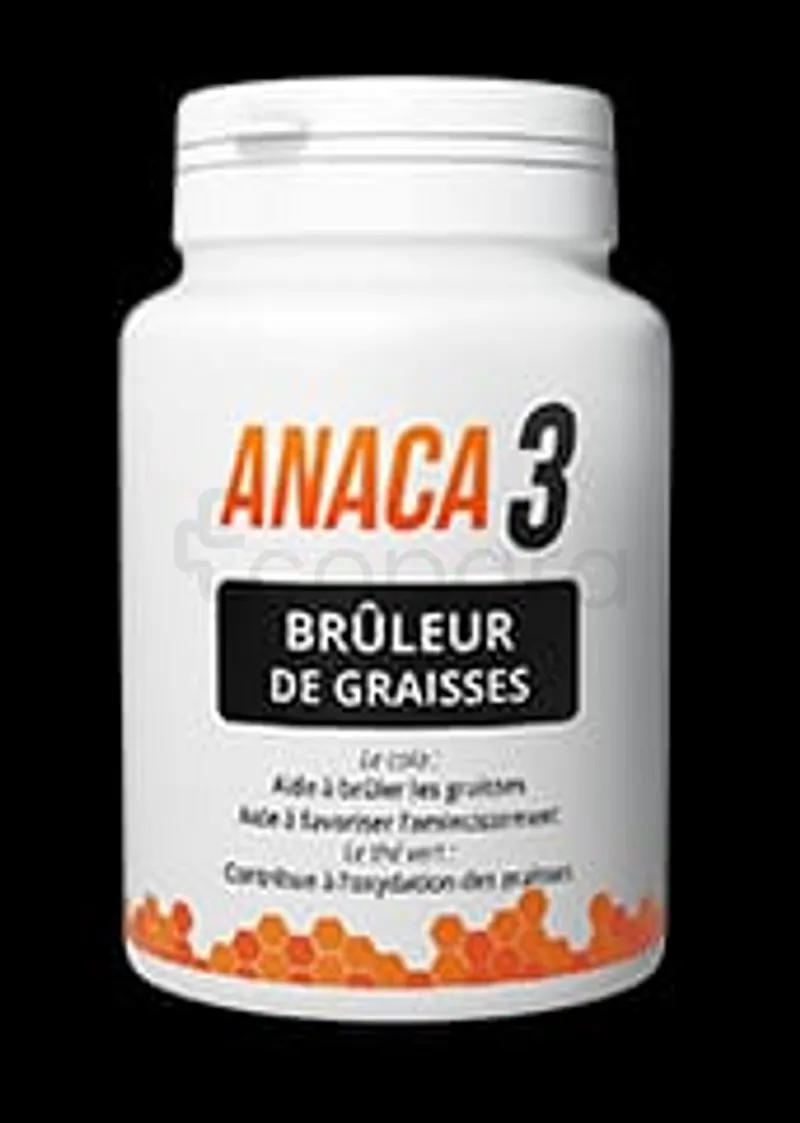 ANACA 3 BRÛLEUR DE GRAISSES BOITE DE 120 GÉLULES