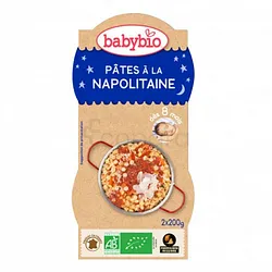 BABYBIO BOL BONNE NUIT PATES A LA NAPOLITAINE 2*200G