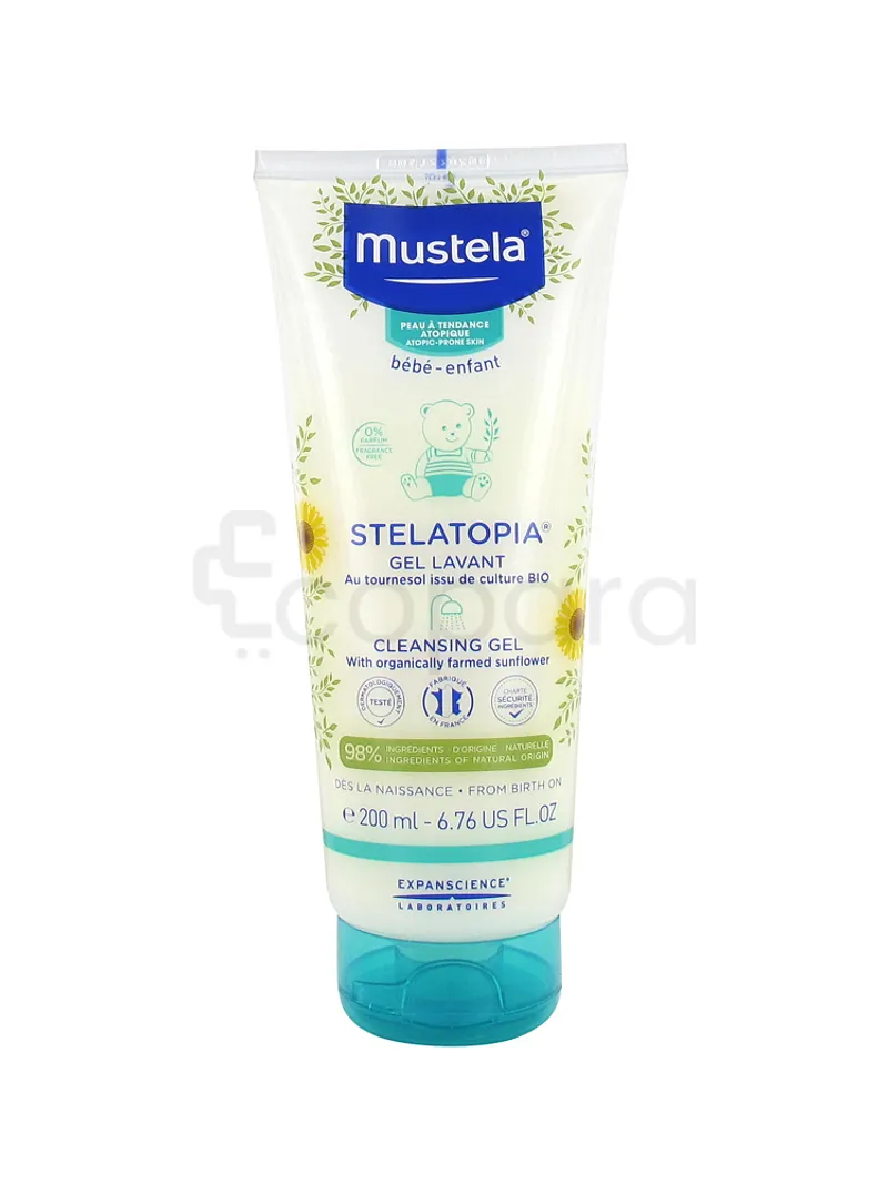 MUSTELA STELATOPIA GEL LAVANT 200ML