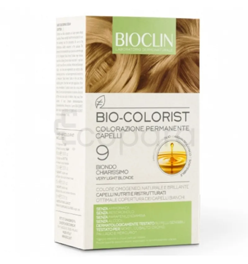 BIOCLIN BIO COLORIST NUMERO 9 BLOND TRES CLAIR