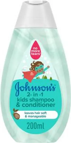 JOHNSON'S KIDS SHAMPOOING & CONDITIONNEUR 2IN1 200ML