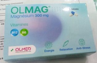 OLMAG MAGNESIUM 300MG BOITE DE 30 GELULES
