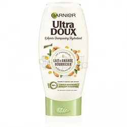 GARNIER ULTRA DOUX APRES-SHAMPOOING HYDRATANT LAIT D'AMANDE NOURRICIER 200ML