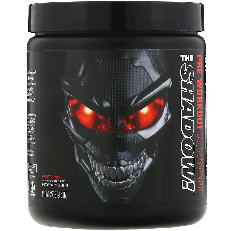 THE SHADOW PRE-WORKOUT 30 SERVINGS FRUIT PUNCH 270G