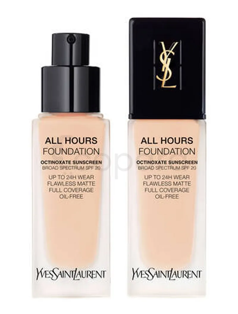 YVES SAINT LAURENT ALL HOURS FOUNDATION FOND DE TEINT NB05 MILK
