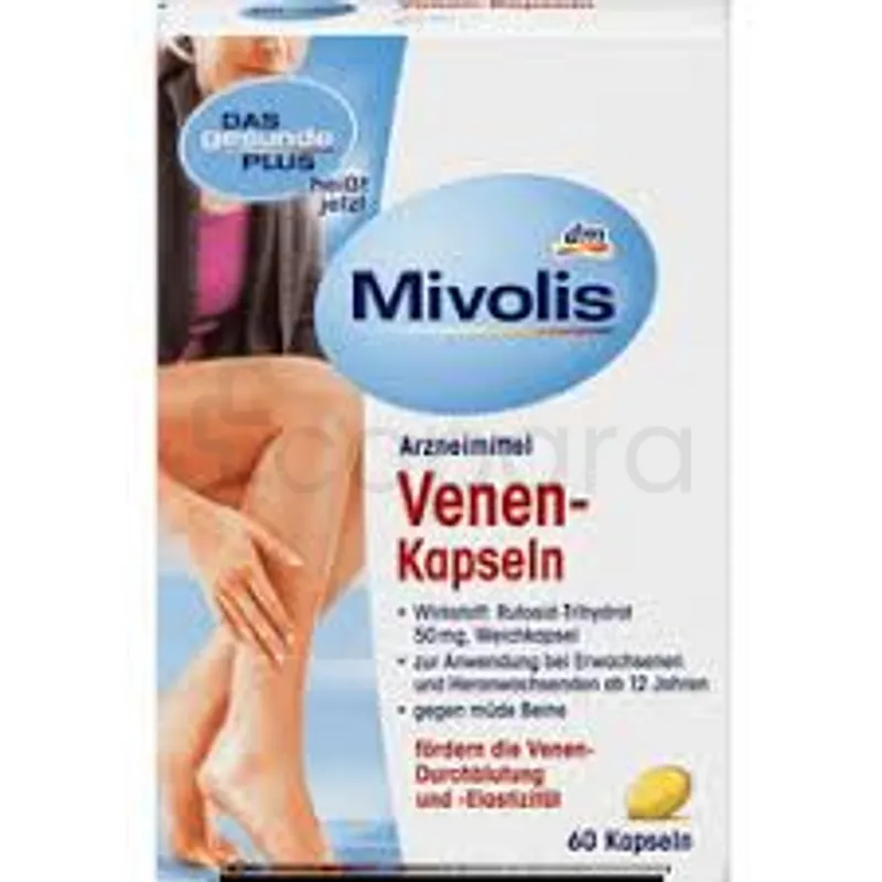 DAS GESUNDE PLUS MIVOLIS VENEN-KAPSELN BOITE DE 60 CAPSULES