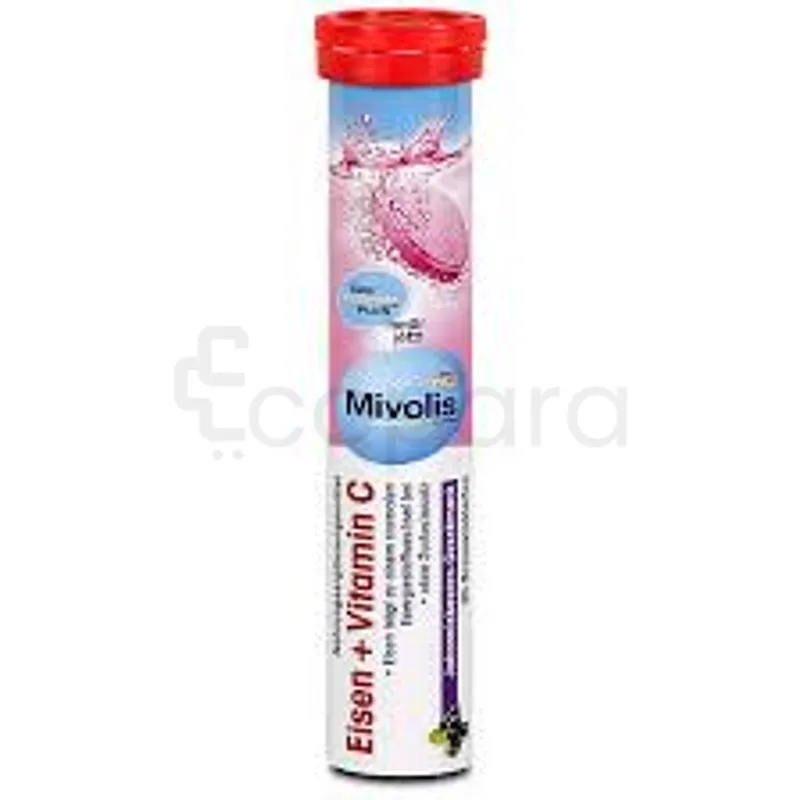 DAS GESUNDE PLUS MIVOLIS EISEN + VITAMIN C BOITE DE 20 SACHETS