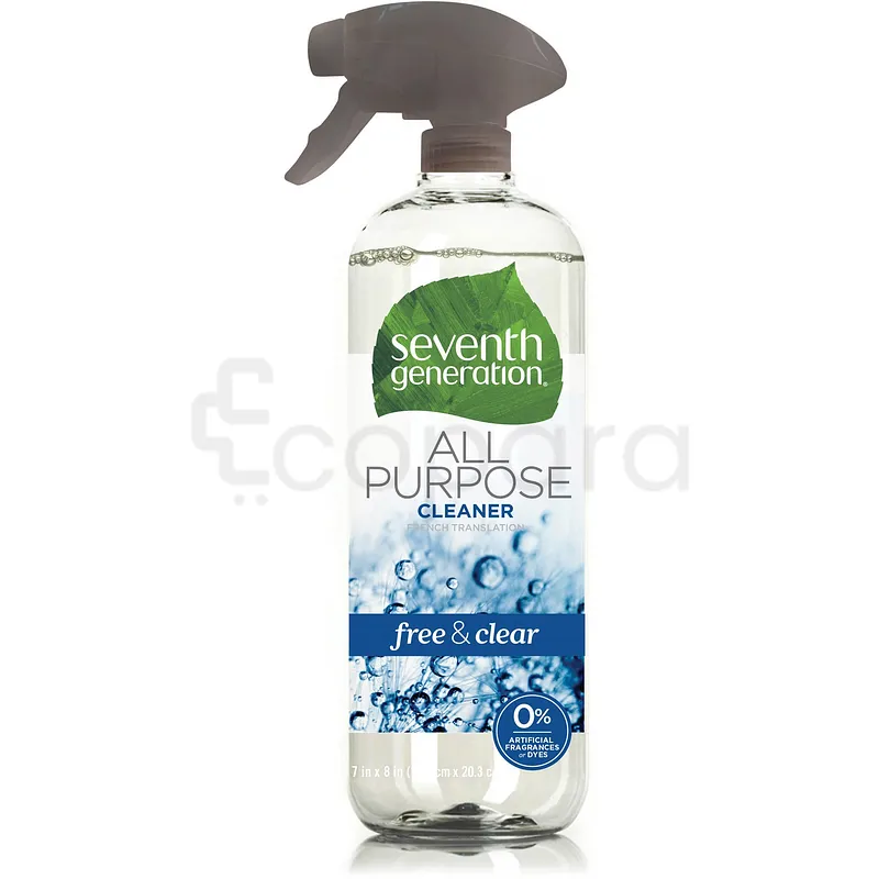 SEVENTH GENERATION NETTOYANT TOUT USAGE FREE AND CLEAR 680ML