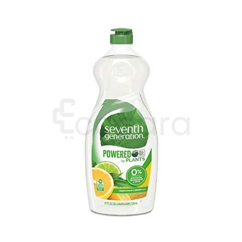 SEVENTH GENERATION DETERGENT A VAISSELLE NATUREL FRESH CITRUS ET GINGER 739ML