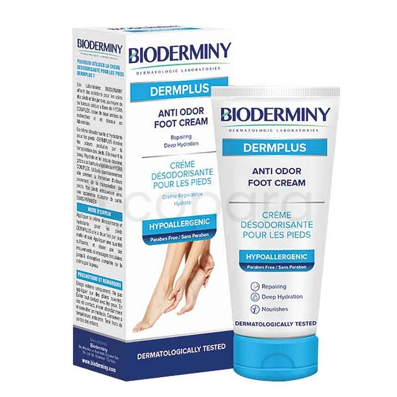 BIODERMINY DERMPLUS CREME DESODORISANTE PIEDS 60ML