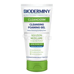 BIODERMINY CLEANDERM GEL MOUSSANT SOLUTION PEAU GRASSE ET ACNÉIQUE 150ML