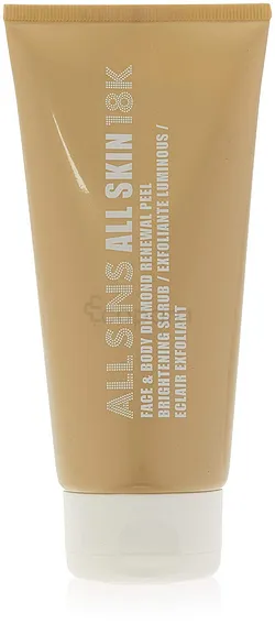 ALL SINS ALL SKIN 18K FACE AND BODY SCRUB 200ML