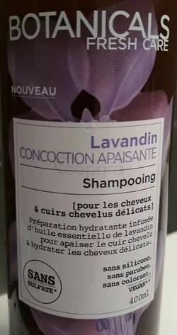 BOTANICALS LAVANDE SHAMPOOING APAISANT 400ML