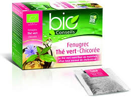 BIO PONROY FENUGREC THE VERT CHICOREE BOITE DE 20 SACHETS