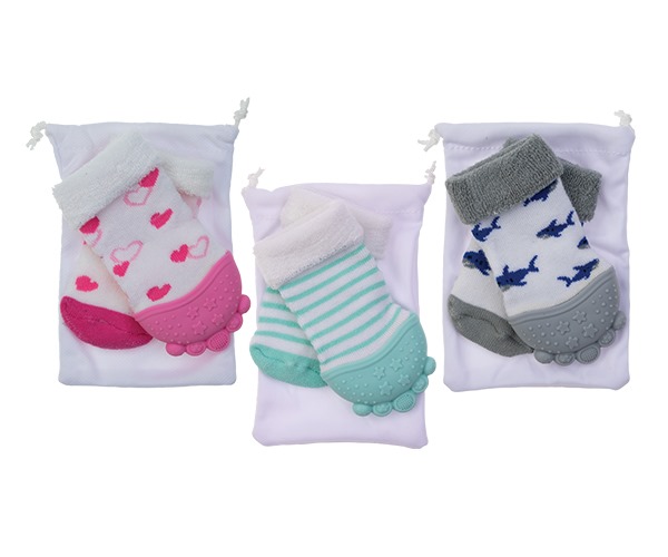 NUBY CHAUSSETTE DE DENTITION REFERENCE NV0601002