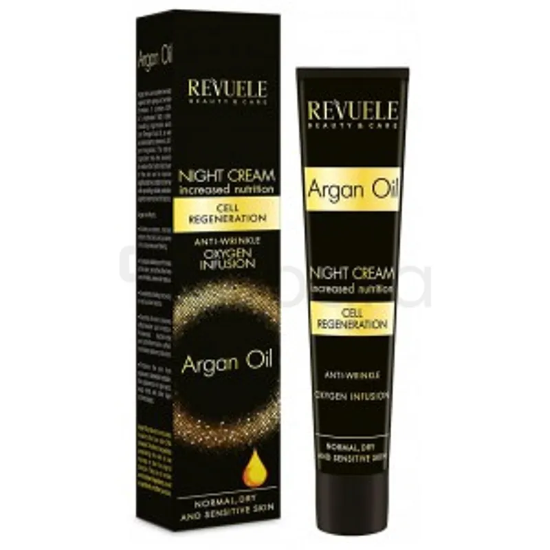 REVUELE ARGAN OIL NIGHT CREAM ANTI WRINKLE 50ML