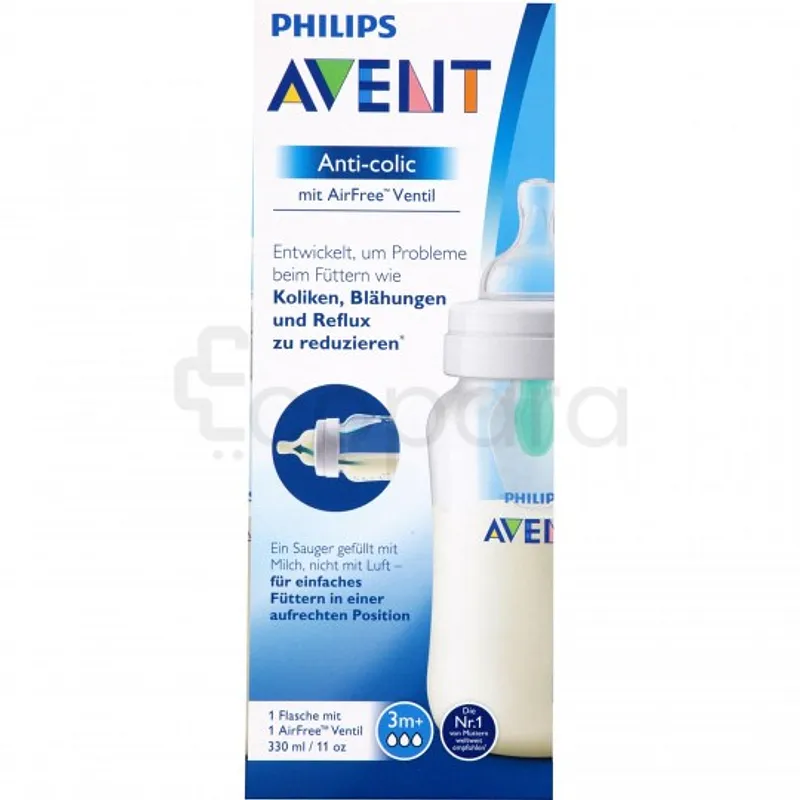 AVENT BIBERON ANTI-COLIQUE +3MOIS 330ML REFERENCE SCF816/14