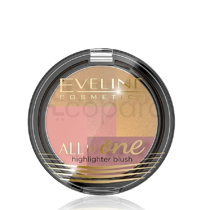 EVELINE HIGHLIGHTER BLUSH ALL IN ONE NUMERO 3