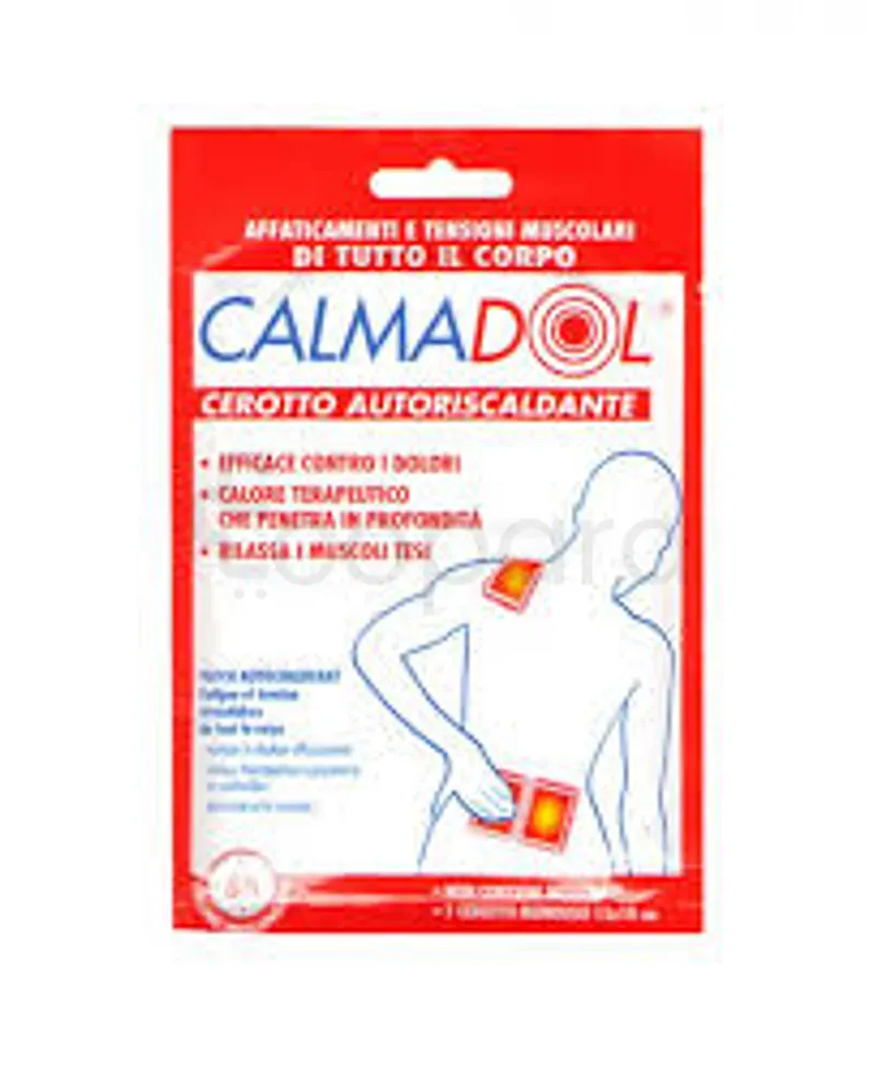 CALMADOL CEROTTO AUTORISCALDANTE 8H BOITE DE 1